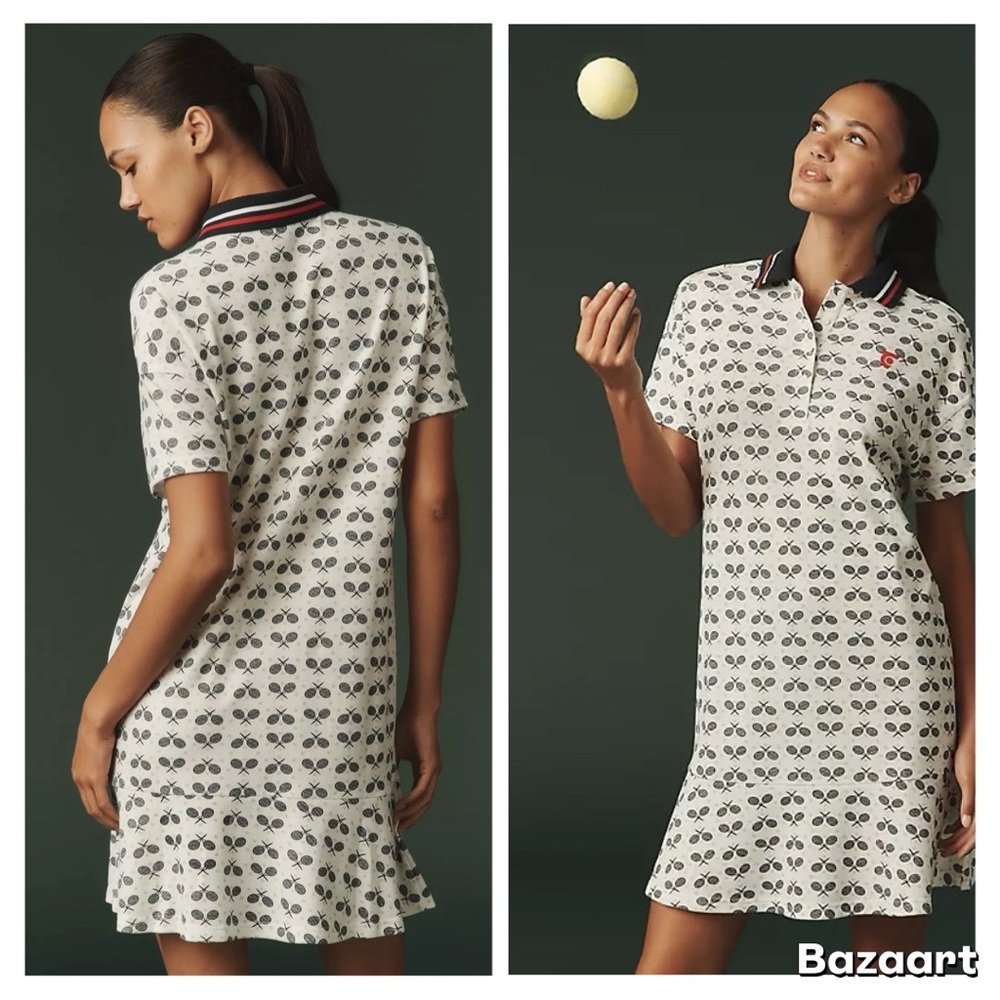 Tretorn x Anthropologie Flare Polo Mini Tennis Dress Sz XL NWT - Picture 13 of 14